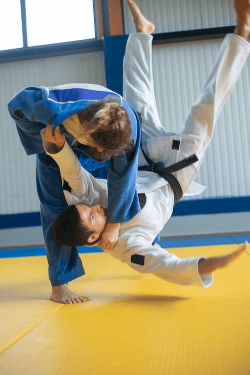 Photo by pexels.com judoka proiezione